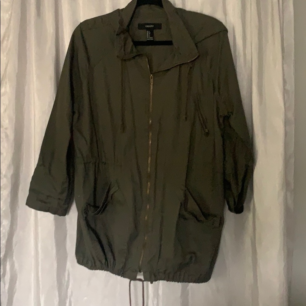Army green jacket
